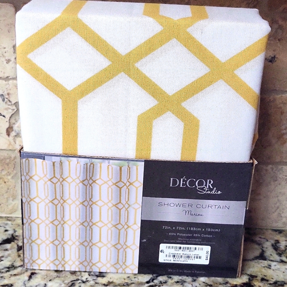 Decor Studio Marion Shower Curtain